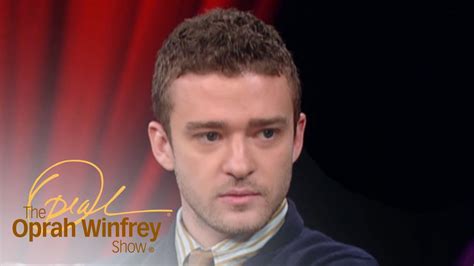 justin timberlake s secret to staying grounded the oprah winfrey show
