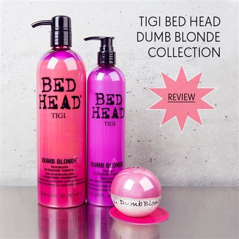 Tigi Bed Head Dumb Blonde Collection Blond Coiffure Collection
