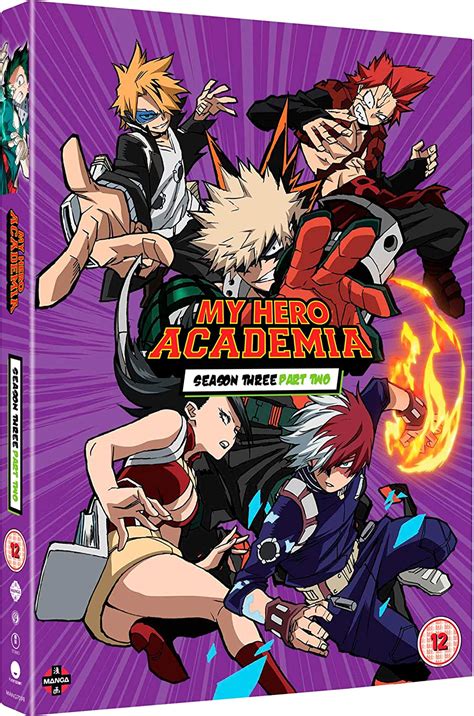 My Hero Academia Season Three Part Two Dvd Ntsc Amazones Daiki