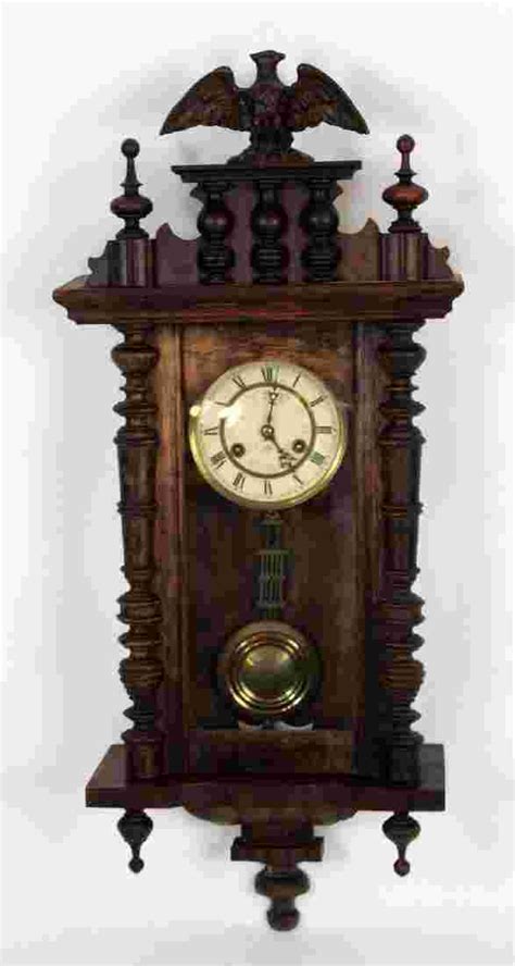 Antique German Junghans Wall Clock