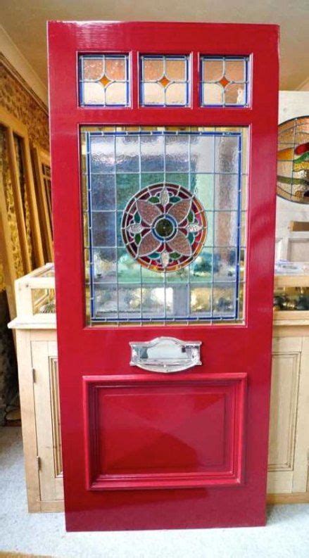 30 Ideas Victorian Front Door Red Stained Glass For 2019 Stained