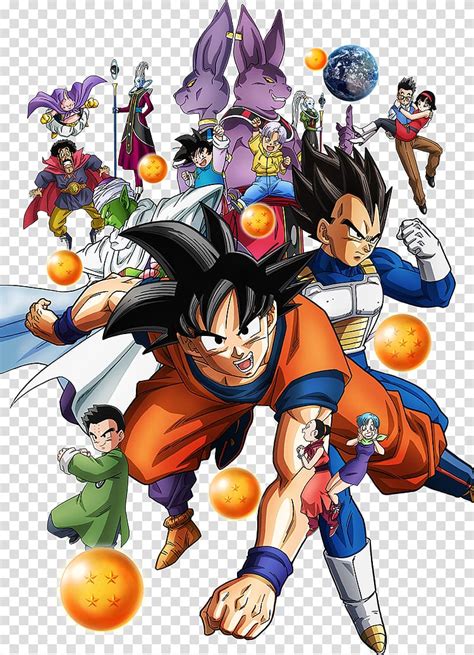 Super Dragonball Z Illustration Dragon Ball Heroes Goku Beerus Majin
