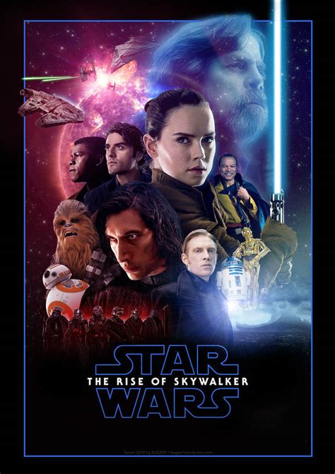 Star Wars The Rise Of Skywalker Fanart Poster By Uebelator On Deviantart