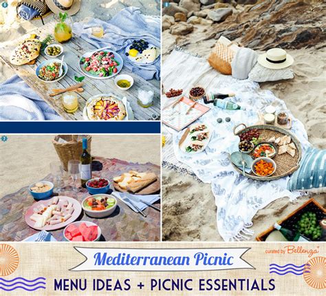 Plan Your Dream Mediterranean Picnic Menu Ideas Picnic Essentials