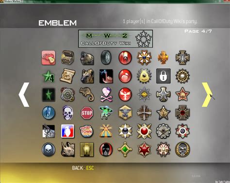 Discussion Callsigns And Emblems Pic List Se7ensins Gaming Community