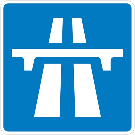 Fileuk Motorway Symbolsvg Travel Guide At Wikivoyage