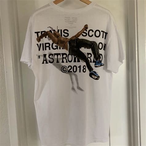 Travis Scott X Virgil Abloh By A Thread Tee Cactus Jack Version White