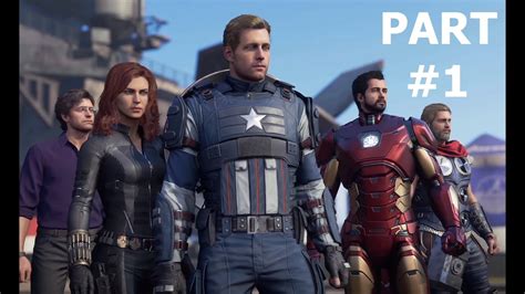 Marvels Avengers Beta Gameplay Walkthrough Part 1 Taskmaster