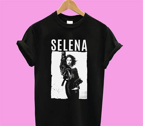 Selena Quintanilla Photo T Shirt Female Singer Shirt Music Etsy