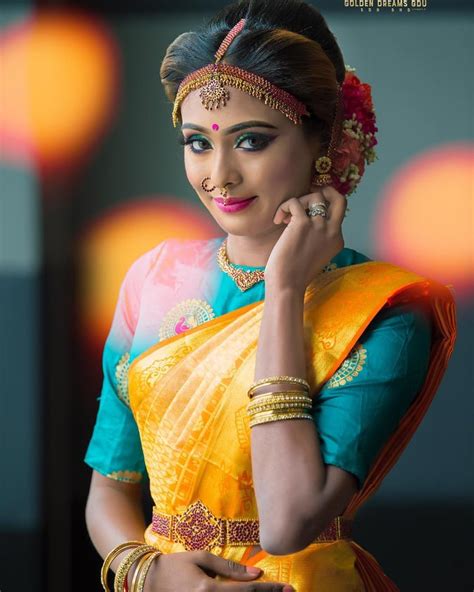 Latest Silk Saree Blouse Designs For South Indian Brides 2021 Tikli