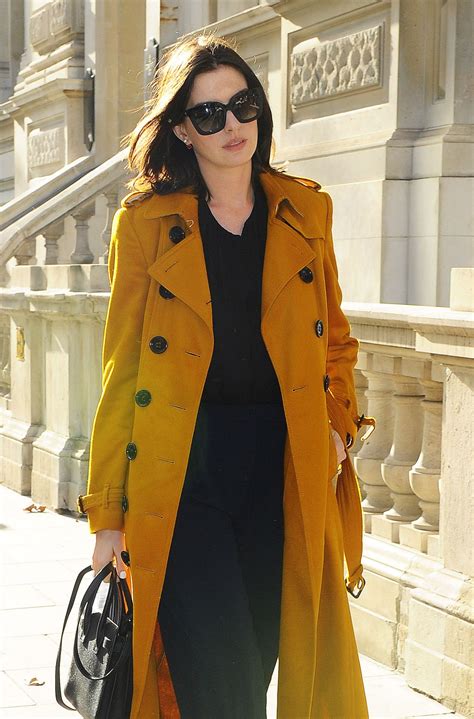 Anne Hathaway Style Leaving Her Hotel In London September 2015 • Celebmafia