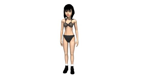 sexy woman rigged and animated 3d model 3d model 45 ma obj unknown free3d