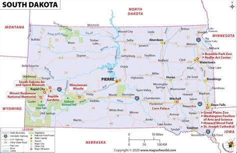 South Dakota Is Located In The Midwestern Region Of The United States