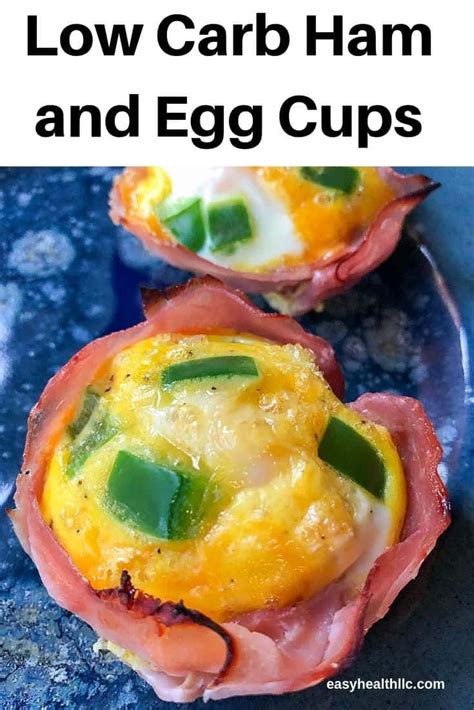 Low Carb Ham And Egg Cups Recipe Diabetes Friendly Recipes