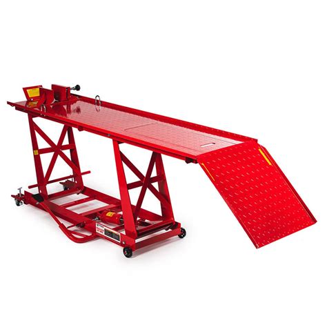 Buy Titan Ramps Hydraulic Motorcycle Lift Rated 1000 Lb Pneumatic