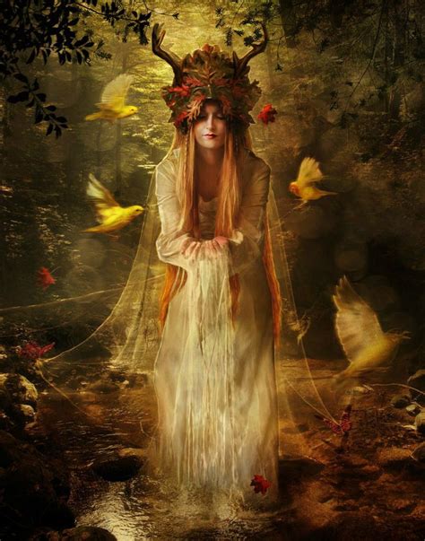 Mabon • Autumn Equinox Celtic Gods Celtic Goddess Faery Art