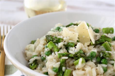 White Wine Risotto With Peas And Asparagus Ways To My Heart
