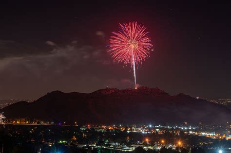 Fireworks Return To Mount Rubidoux