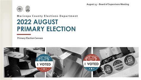 Maricopa County Elections Department On Twitter Today Were