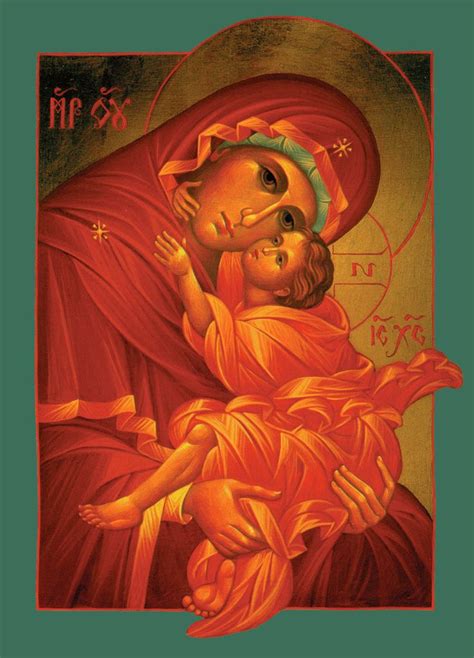 Mother of God icon by Jan Isham. | Saints | Pinterest