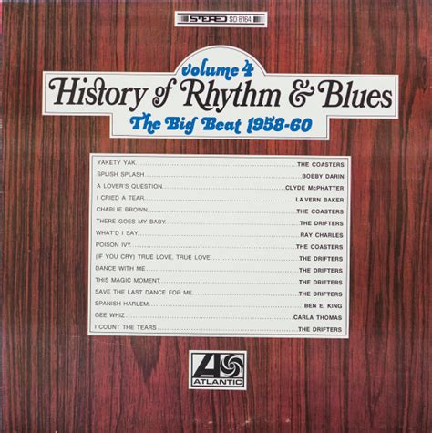 Various History Of Rhythm And Blues Volume 4 The Big Beat 1958 60