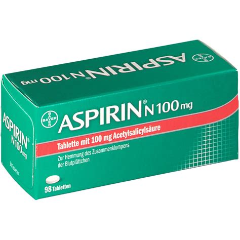 Aspirin® N 100 Mg Tabletten Shop
