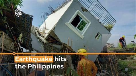 Magnitude 7 Earthquake Hits The Philippines Al Jazeera Newsfeed Youtube