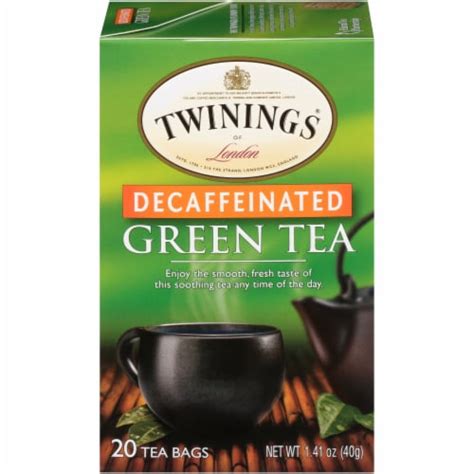 Twinings Of London Decaffeinated Green Tea Bags 20 Ct Frys Food Stores