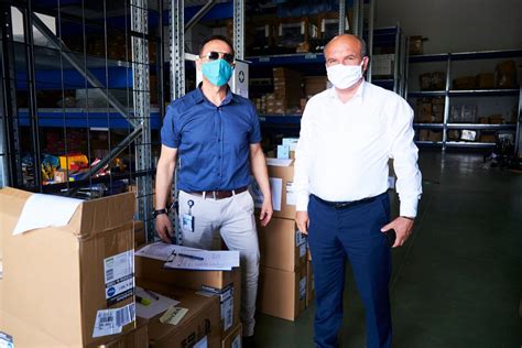 Phase Two Completed Unmik Delivers Ppe And Tablets Across Kosovo To