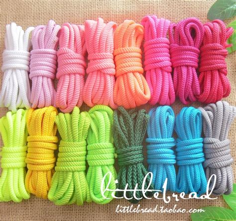 5mm Colorful Cords 15 Colors 3mcolor Braided Rope Diy Nylon Woven