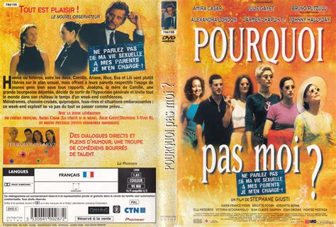 Jaquette DVD de Pourquoi pas moi v2 - Cinéma Passion