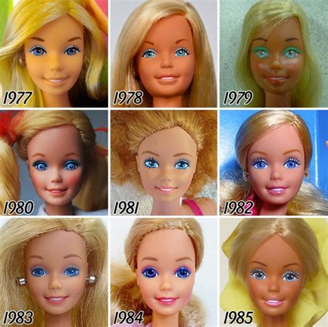 56 Años De Evolución En La Muñeca Más Famosa Barbie