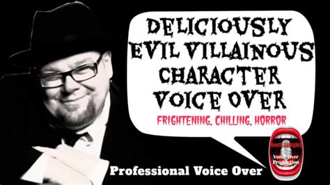 Do Evil Male Villain Video Gaming Character Voice Overs By