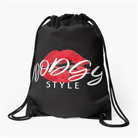 Sexy Lips Dodgy Style Design Drawstring Bag By Dodgy Style Bags Drawstring Bag Fashion Design