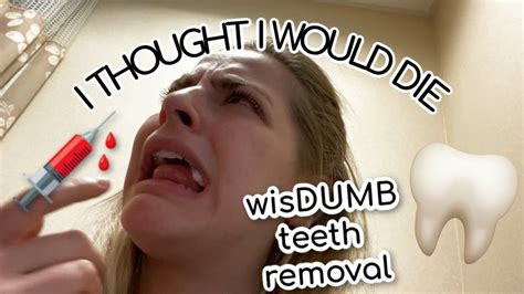 Getting My Wisdom Teeth Taken Out What A Day Youtube
