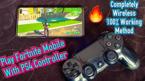 How To Play Fortnite Mobile With Wireless Controller 100 Working