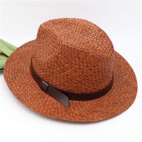 The Tall Hat Cowboy Hat Hand Woven Rafi Straw Hat Panama Men And Women
