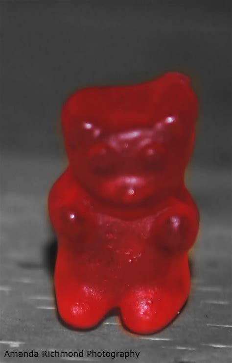 Red Gummy Bear By Amandarichmond2893 On Deviantart