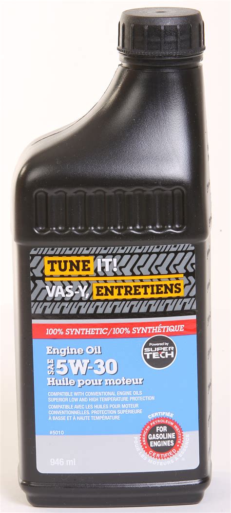 TUNE IT! SAE 5W-30 100% SYNTHETIC 946 ml | Walmart Canada