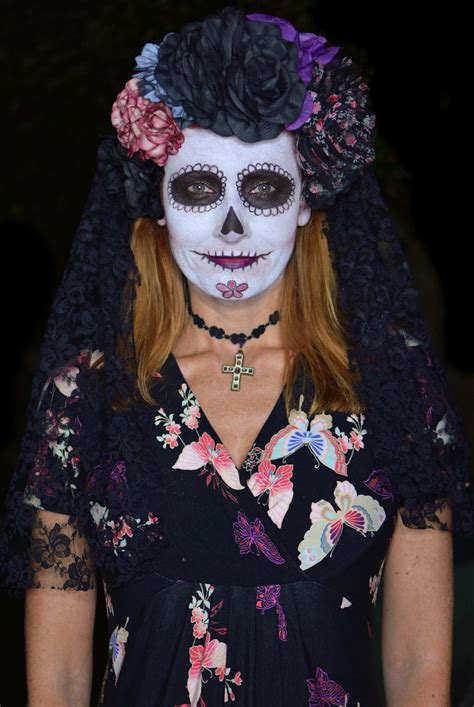 Mexican Day Of The Dead Costume The Iwillwearwhatilike Halloween