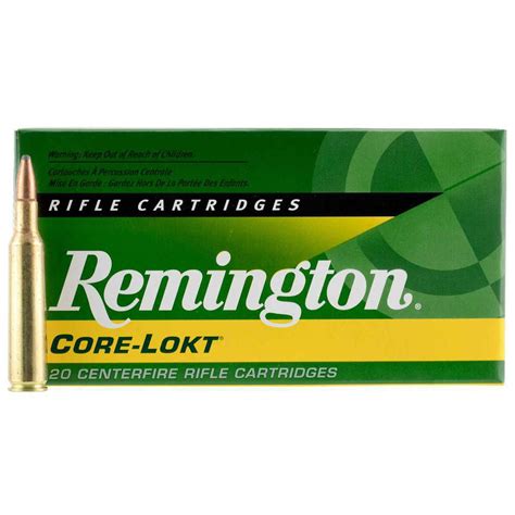 Remington Core Lokt 6mm Remington 100gr Pspcl Rifle Ammo 20 Rounds