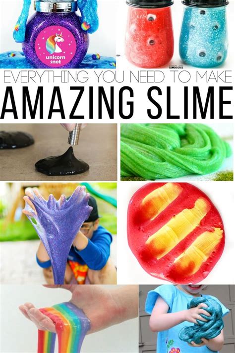 What You Need To Make Slime Absolutely Everything