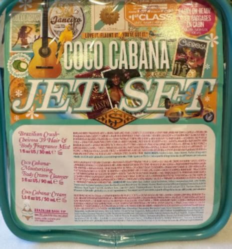 Sol De Janeiro Coco Cabana Jet Set Cheirosa Cream Fragrance Mist Shower Gel Ebay