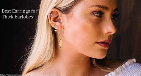 10 Best Earrings For Thick Earlobes In 2021 Complete Guide Piercinghome