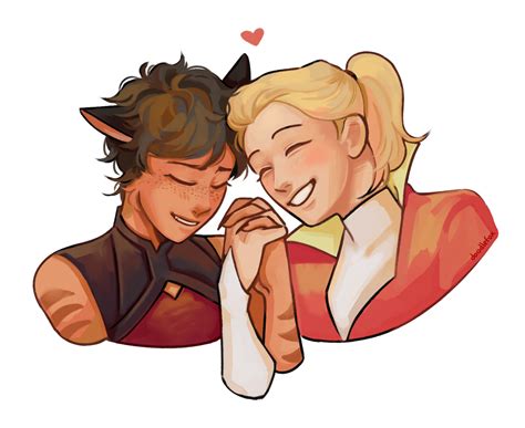 Doodle Fox — I Was Commissioned To Draw Some Cute Catradora In