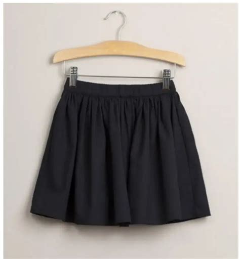 5pcslot Baby Girls Skirt Kids Children Clothing Black Plain Girls