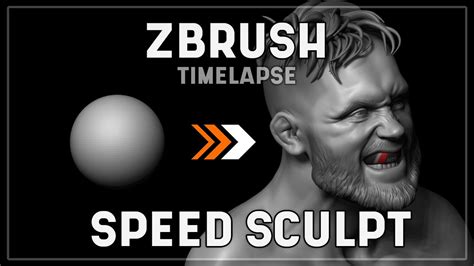Speedsculpt 4 Zbrush Timelapse Youtube