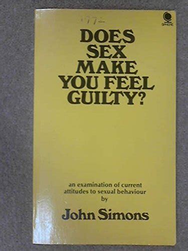 9780722178386 Does Sex Make You Feel Guilty Abebooks Simons John