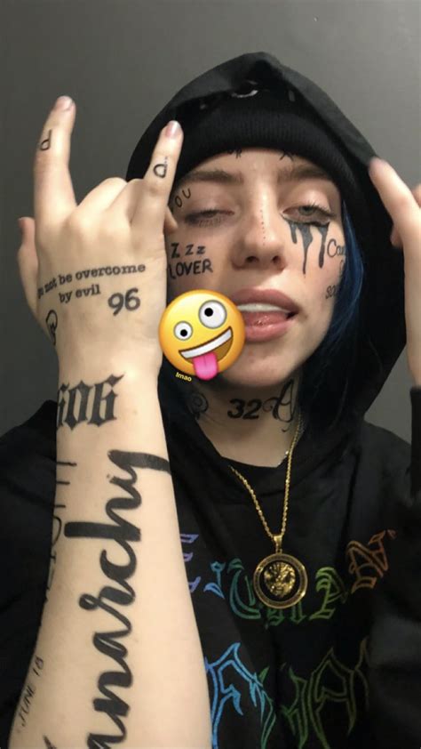 It is just a prank what i did on my nice just drawed a octopus tattoo on his chest. Pin by Anna🌺 on billie♡ | Billie eilish, Billie, Halloween ...
