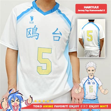 See more ideas about haikyuu, anime, manga. Jersey TOP Haikyuu Kamomedai Volleyball Team - 5 Hoshiumi ...